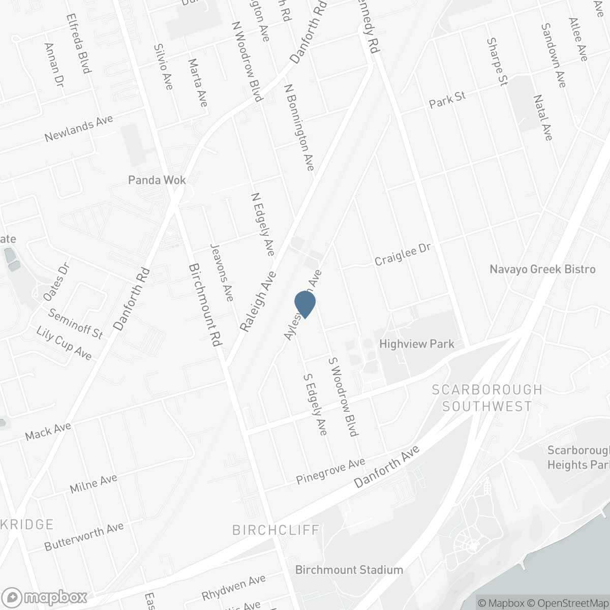 228 SOUTH WOODROW BOULEVARD, Toronto, Ontario M1N 3L9